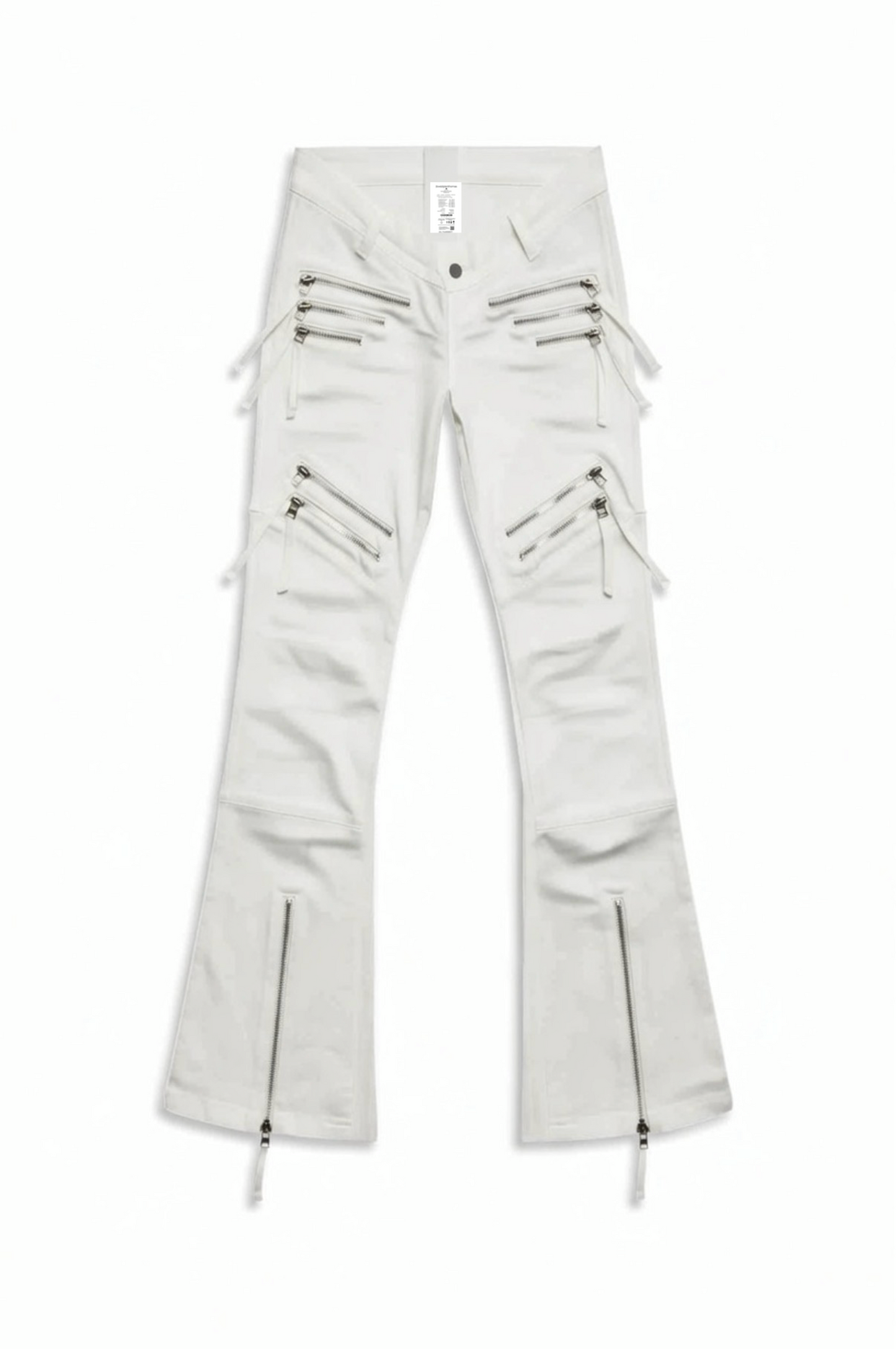 Zipper Pants (Off-White)