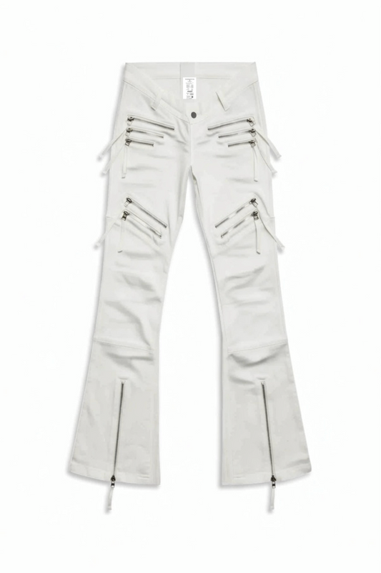Zipper Pants (Off-White)