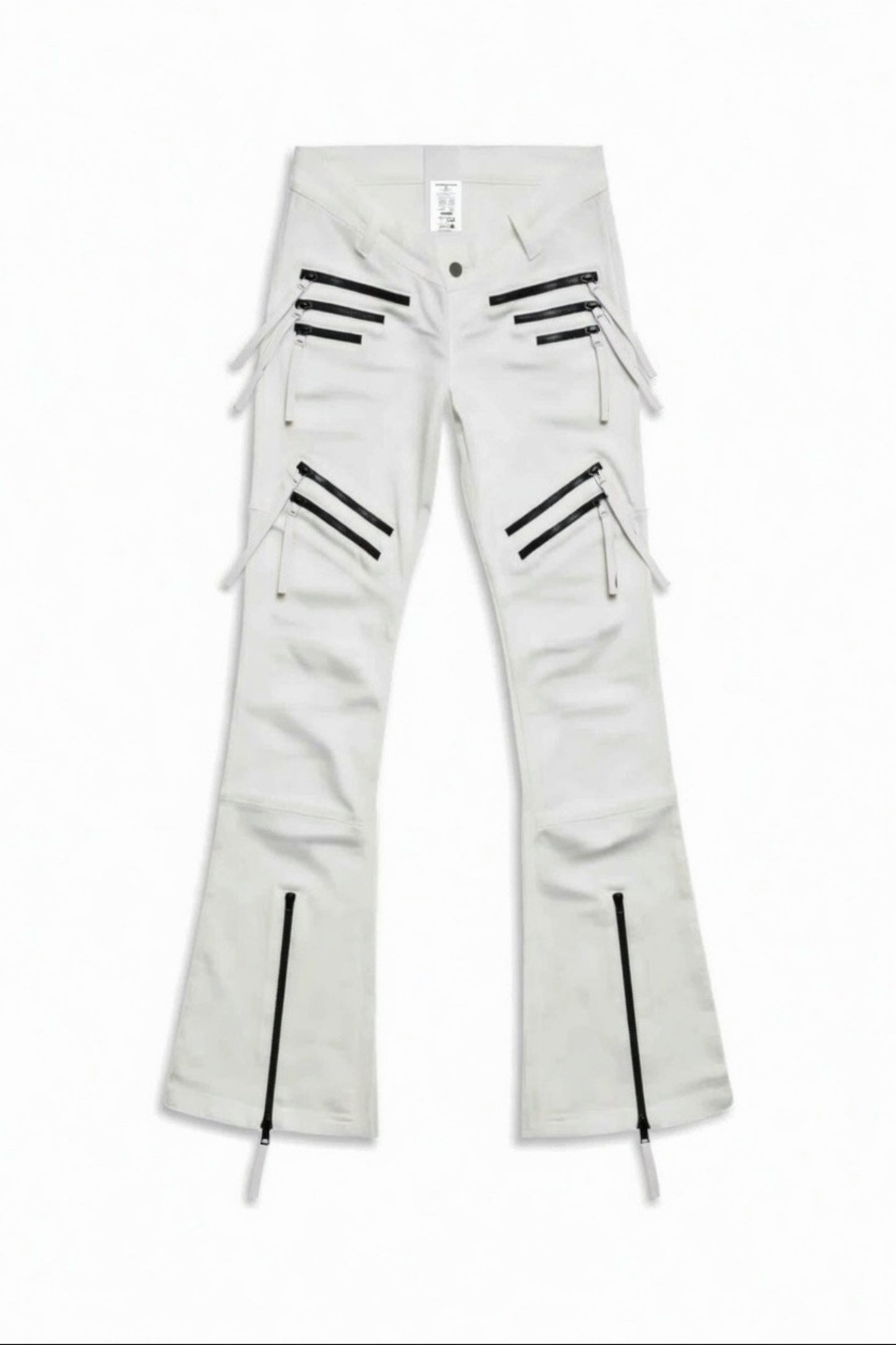 Slim Lux Zipper Pants