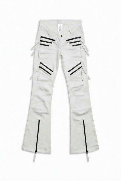 Slim Lux Zipper Pants