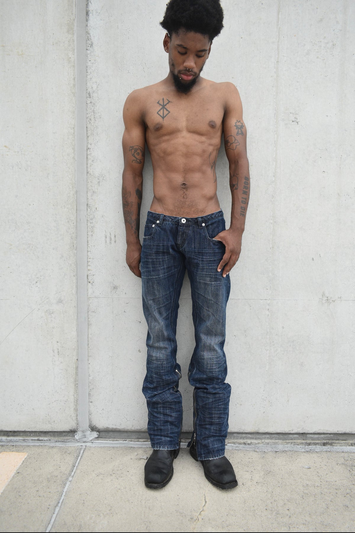 Waxed Richard Jeans