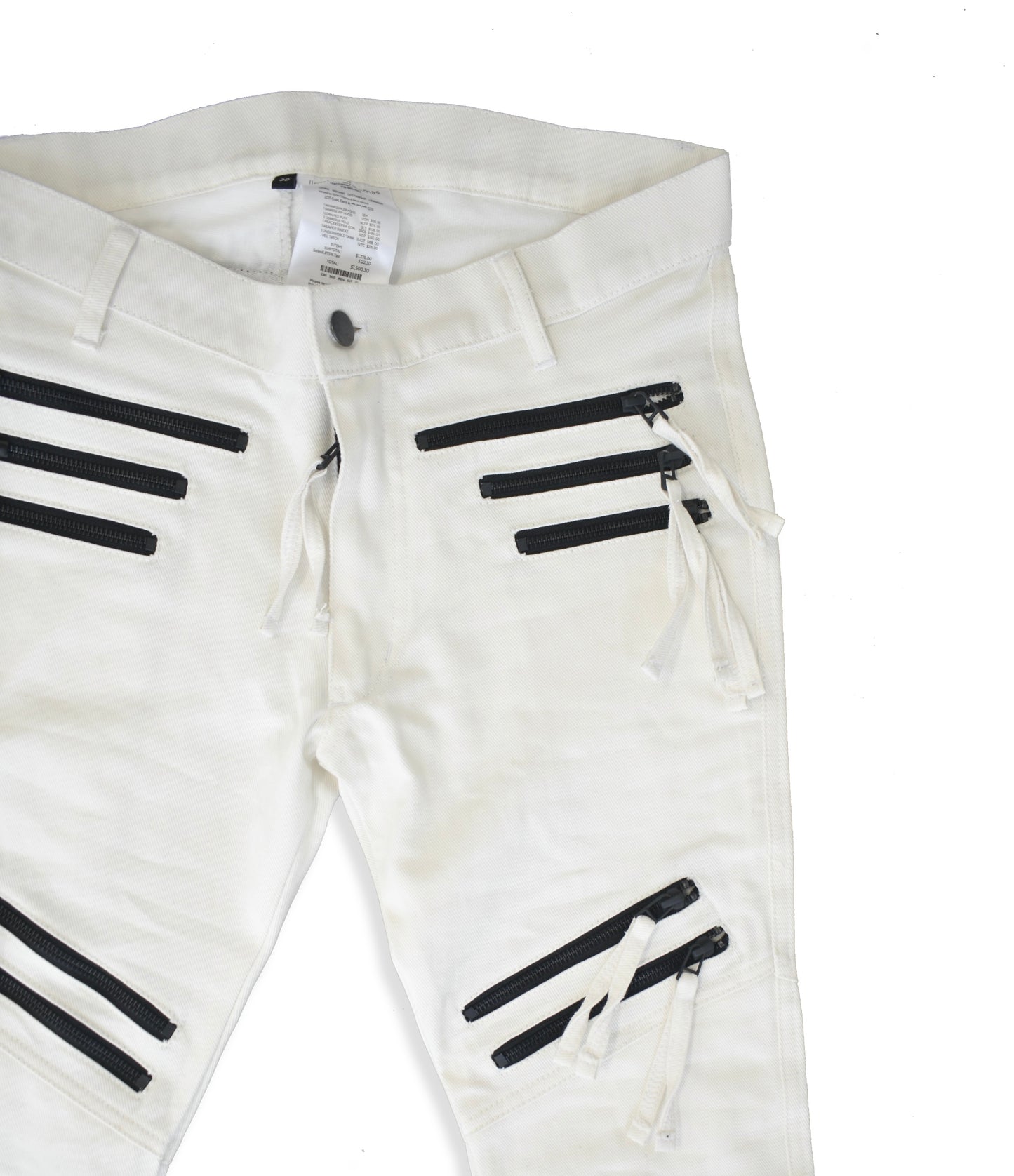 Slim Lux Zipper Pants