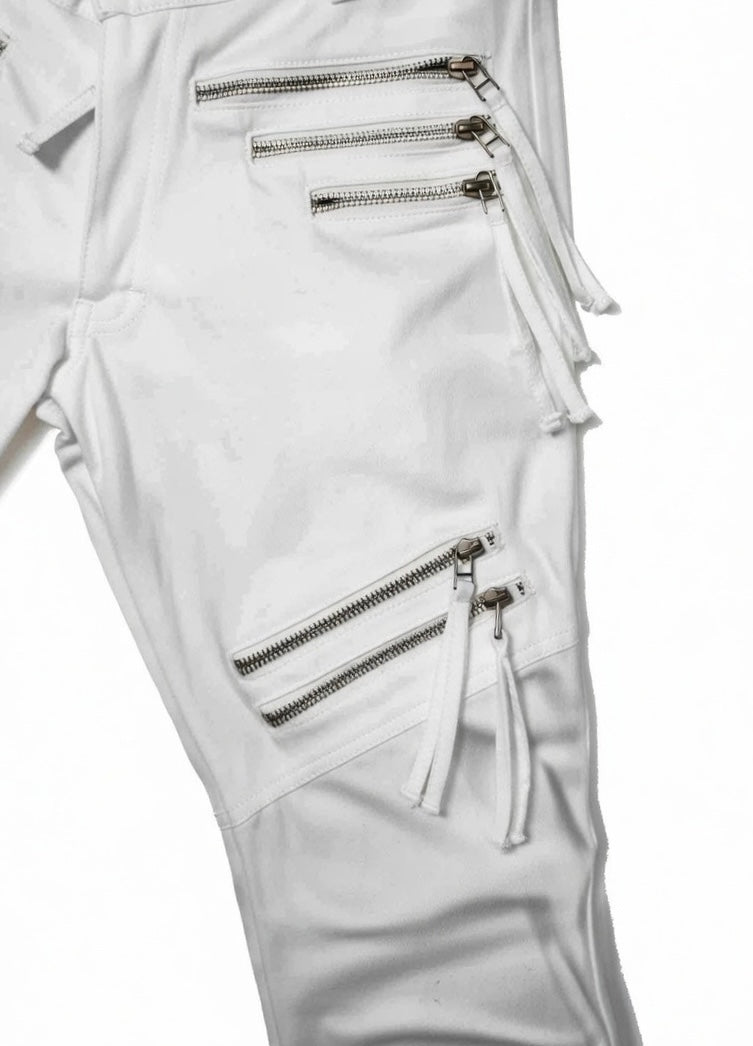 Zipper Pants (Off-White)