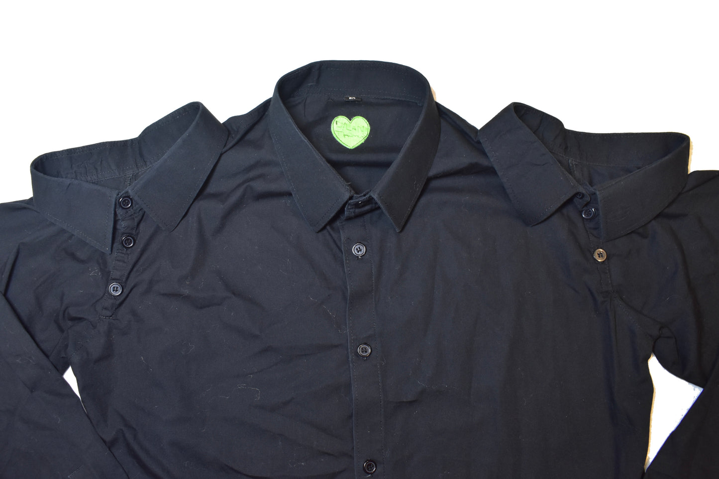 Black Cerberus Button Down Shirt